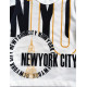 Спортна тениска "New York" с мрежести ръкави за момче Bikkembergs