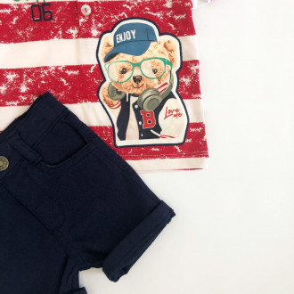 Baby boy kit in red