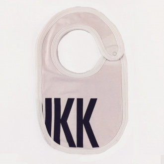 Double-sided baby bib for a boy BIKKEMBERGS
