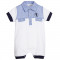  Romper with collar for boy Bikkembergs