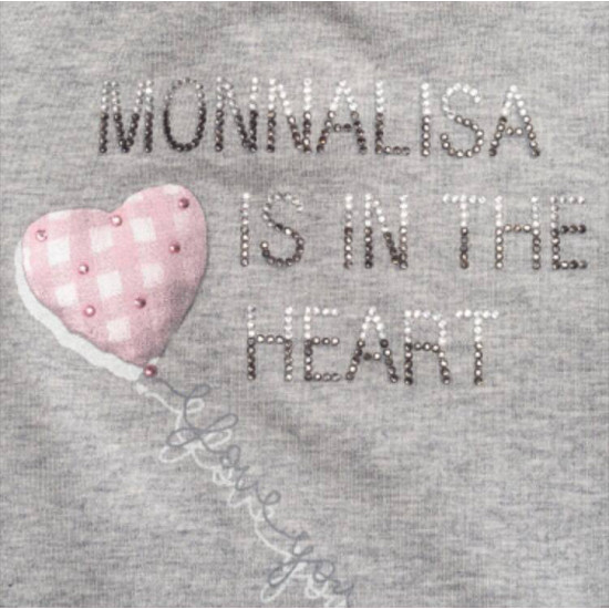 Блуза "Сърце" за момиче на MONNALISA