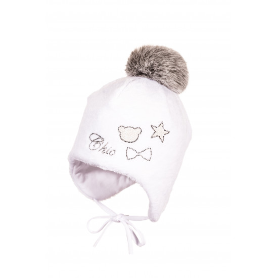 Бебешка зимна шапка "Chic" за момиче на Jamiks