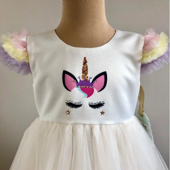 Детска официална рокля Unicorn