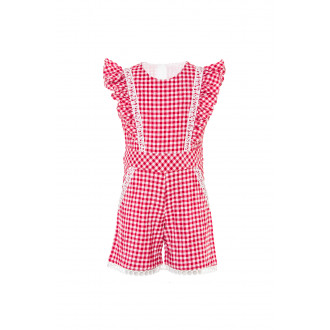 Summer overall in red square "Country"