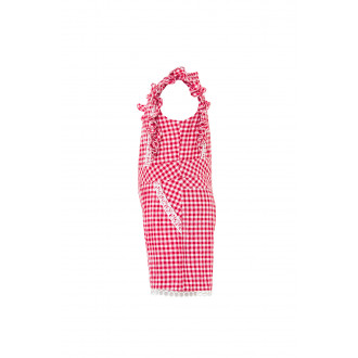 Summer overall in red square "Country"