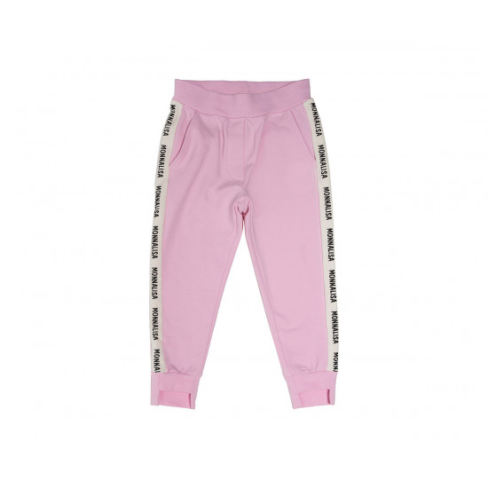 Детски спортен панталон в розово 