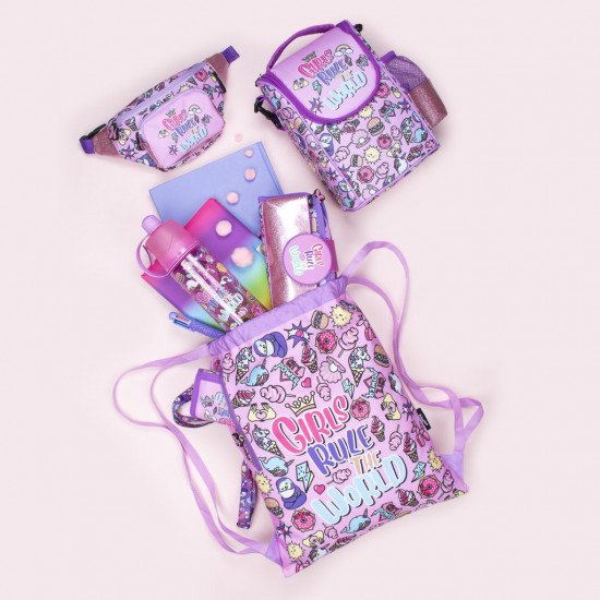 Детска термо чанта за храна "Girls Rule" 