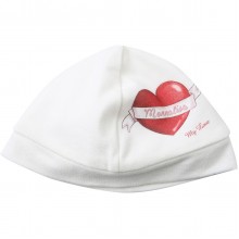  Baby cotton hat "Heart"