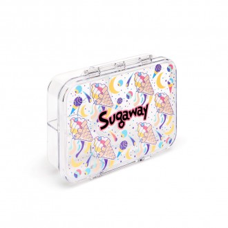 School lunch box with compartments Ice Cream - Bento Box