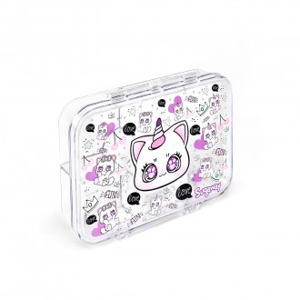Kittycorn Divided Lunch Box for School - Bento Box