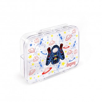 lunch box with compartments Space – Bento Box - Tritan