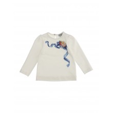 Baby blouse for a girl "Ribbon"