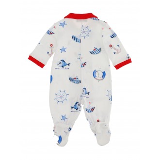 Baby romper for a boy "Sea"