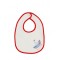 Baby bib for a boy "Boat"