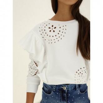 Children's blouse with harbals