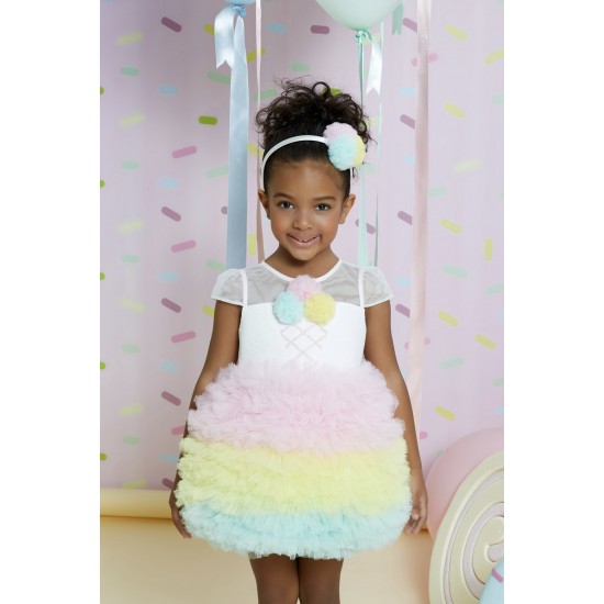 Детска рокля Сладолед 