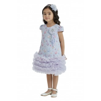 Children's dress with balloons