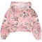 Children's sweatshirt for girls in pink "Ramage"