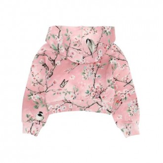 Children's sweatshirt for girls in pink "Ramage"