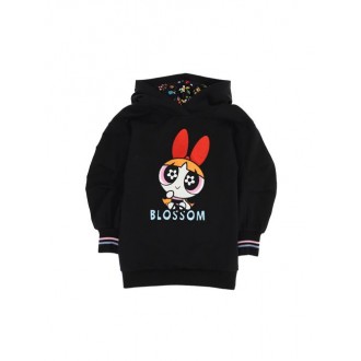 Children's dress in black "Powerpuff"