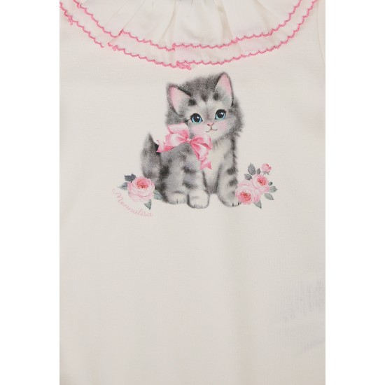 Бебешки комплект за момиче "Коте" Бебешки комплект за момиче "Коте"
