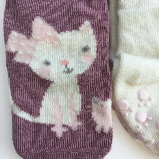 Бебешки чорапи "Коте" за момиче на Step