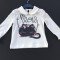 Children's blouse for girl "Meow" by ELSY