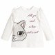 Бебешка блуза с харбали "Коте" на MONNALISA