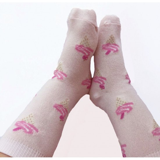Детски пролетни чорапи Сладолед за момиче