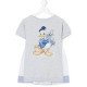 Детска лятна рокля в сиво с дантела Donald Duck