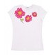 Детска тениска с цветя за момиче на MONNALISA