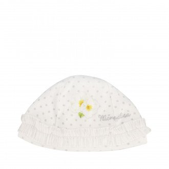 Baby hat for girl "Flowers"