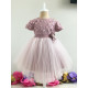 Официална детска рокля в лилаво Piccole