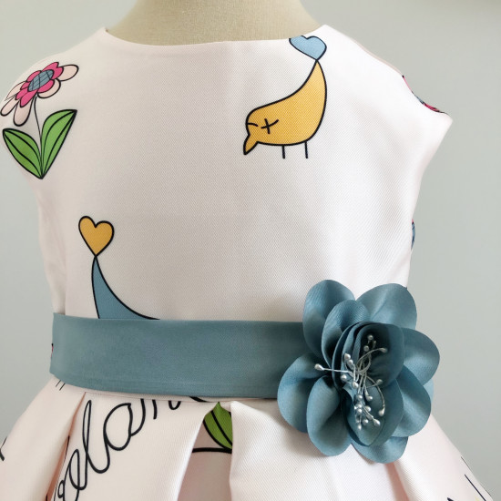 Детска официална рокля "Пиленца" Piccole
